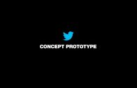 Twitter Concept. A Digital Experience